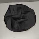 2Pcs Silk Bonnet for Sleeping, Satin Hair Bonnets, Soft Elastic Band Silk Sleep Cap, Hair Wrap for Women (Black Gold)