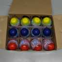 JOYIN 12 Easter Egg Bubble Wands for Easter Eggs Hunt, Basket Stuffers Fillers, Party Favor, Classroom Prize Supplies, Rewards, Games, Good Bag Fillers for Boys Girls Adults