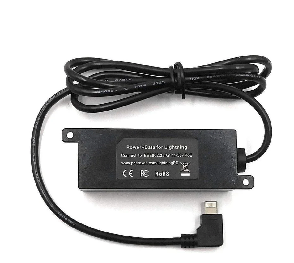 Ethernet Power and Wired Data for Conference Rooms, Mounted Tablets & More