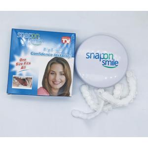 Snap On Veneers Teeth for Men and Women - Moldable False Teeth and Dentures Replacement Kit for Missing Teeth, with Teeth Grinding Guard, Best Whitening Strips and Fake Braces for Bad Teeth