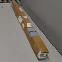 Threehoney 2 Pack Wire Shelving Garment Hanger Bar Wire Shelving Accessories Industrial Closet Clothes Rods for Home Retail Store(Black,36 Inch)