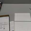 2PCS Water Absorbing Stone Drying Tray Mat for Bathroom Sink & Kitchen Counter Organizer, Quick Dry Dish Soap Dispenser Sponge Holder, Vanity Sink Caddy, Drink Bar Coaster, White - 10"*6"