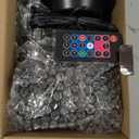 LED Christmas Projector Light Outdoor, LED Projection Lamp with 16 Foils Slidesdouble Projection Light Waterproof, Water Wave Light with Remote Control for Christmas, Party,Indoor And Outdoor Use