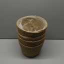 4 Pcs Large Premium Seagrass Planter Basket with Plastic Lining Natural Stylish Planter Baskets Indoor Outdoor Plants Woven Wicker Baskets for Plants Flower Pots Cover and Room Decor(10.2x7.5x7.5")