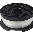 THTEN AF-100 String Trimmer Spool Compatible with Black and Decker GH600 GH900 LST201 LSTE525 BESTA510 30ft 0.065" Refills Line AFS Weed Eater Edger with RC-100-P Spool Cap Covers 3 Pack