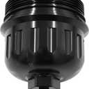Billet Fuel Filter Housing Cap Compatible with 2017-2019 Chevy/GMC 6.6L L5P Duramax Diesel 134001 2500HD 3500HD (without TP1015 fuel filter)