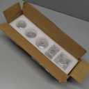 Glasseam Mini Glass Bud Vases: Small Clear Vases for Centerpieces Cute Tiny Flower Vase Set of 5 for Flowers Modern Centerpiece Decor for Wedding Party Dining Room Decoration