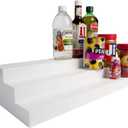Dial Industries 3 Tier Adjustable Canned Goods Shelves for Kitchen Cabinet and Pantry Organization, Standard