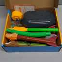 Otoseth Toys Rocket Launcher for Kids - Launch up to 100 Ft, 8 Multi-Color Foam Rockets & Adjustable Launch Stand, Kids Outdoor Toys, Age 3+