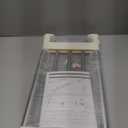 BAOYOUNI Closet Tension Shelf Rod Heavy Duty Wardrobe Organizer Adjustable Storage Shelves Rack DIY Closet Dividers Separators for Kitchen Bathroom Bedroom Garage, 19.69-31.5 Inches