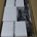 3-Light Bathroom Light Fixtures, 17.23" Black Modern Vanity Lights with Clear Glass Shade, Bathroom Wall Lamp for Mirror Kitchen Living Room Hallway Cabinet Porch