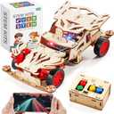 STEM Kits for Kids Age 8-10, STEM Toys for Boys 8-13, Remote Control Model Car Building Kits, Wood 3D Puzzles 8-12, Science Crafts Projects, Gifts for 8 9 10 11 12 13 14 Year Old Teen Boys Girls
