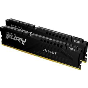 Kingston FURY Beast 64GB (2x32GB) 6400MT/s DDR5 CL32 Desktop Memory | AMD EXPO | Kit of 2 | KF564C32BBEK2-64