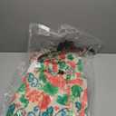 Adrianna Papell Women's Smocked Printed Placement Dress (6, Ivory Multi)