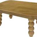 JUIOETUR Solid Wooden footstool9.3 Inch  Short Stool for Kids & Adults, Sensory Table Helper  Sturdy Foot Stool for Bathroom, Kitchen, Bedroom, Natural Plant Stand, Toddler Helper (Brown)