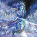 Buffalo Games - Josephine Wall - Polar Princess - 1000 Piece Glitter Jigsaw Puzzle Winter Puzzles for Adults Precision-Cut Pieces, Festive Artwork, and Hours of Christmas Fun