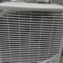 shinic 10" Tabletop Box Fan for Bedroom, 2 Speeds, Quiet Table Fan with Strong Airflow, Energy Efficient Small Box Fan, Portable Kitchen Exhaust Fan for Bedroom Bathroom Office Dorm Workshop, White (Single Units)