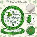 150 Pcs St. Patrick's Day Paper Plates and Napkins, 50 Sets Paper Plates for St. Patricks Day, St. Patrick's Day Perfect for St. Patricks Day Parties & Everyday Family Gatherings