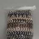 ZAFUL Womens Beach Cover Up Pants Sexy Crochet Drawstring Elastic Boho Swimsuit Cover Up Long Pants Beach Wear Brown L