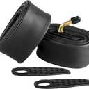 2 Pack Heavy-Duty 14 x 2.125 Electric Bike Inner Tubes with Angled Schrader Valve & 2 Tire Levers, Reinforced Butyl Puncture-Resistant Replacement for Electric Scooters, E-Bike, Bicycle Tires