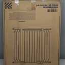 ELEVON Baby Gate for Stairs Doorways, 29.143.3" Extra Wide 36 Tall Dog Gate with Auto-Close, Pressure Mounted Walk Through Pet Gate, White