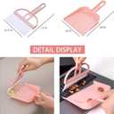 7 Pack Dryer Vent Cleaner KitDustpan and Brush SetHard Bristle Crevice Cleaning Brush Flexible Dryer Lint Brush Cleaner 29.5 inch ; Essential Cleaning Brush Set for Home