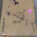 DMASUN Exercise Bike, Silent Magnetic Resistance Stationary Bike for Home with 330 LBS Capacity, Pedals with Anti-loosening Nuts, Indoor Bike with Comfortable Seat Cushion, Digital Display with Tablet Holder