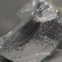 Juvale Pull String Moon Pinata for Twinkle Twinkle Little Star Birthday, Baby Shower Party Decorations (Silver Foil, 17x11x3 in) - Moon Pull String Pinata