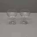 True Coupe Glass, Martini Glasses for Cocktail Party, Perfect for Espresso Martini, Manhattan, Champagne, Elegant 7 oz Glassware for Home Bars, Wedding Gifts, Margarita Glasses Set of ((2))