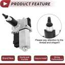 Windshield Wiper Motor for Jeep Grand Cherokee 93-98 for Jeep Grand Wagoneer 1993 Rear Windscreen Wiper Motor Replacement No.55154787/55155040 6 Pin