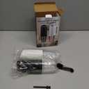 Gravity Electric Salt and Pepper Grinder Set of 2, Automatic Pepper Mill, USB Rechargeable, Adjustable Coarseness, One-handed Operation, Ceramic Burr, Refillable, Auto Grinders with LED light (Regular size)