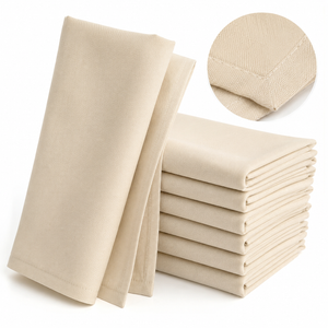 Tan Cloth Napkins