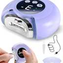 2025 New 3-in-1 Electric Fingernail Clippers,360 Rotation, 3-Speeds, Polishing Automatic Nail Trimmer with Nail Chip Storage & LED Light, Rechargeable Safety Trimmer for Women, Men, Baby, Seniors