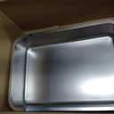 Large Stainless Steel Litter Box with High Sided, Metal Cat Litter Box, Odor-Free Non-Stick Litterbox Pan, Easy to Clean Pet Supplies Toilet Tray for Indoor Cats, Kittens or Multicat Homes