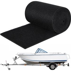 Boat Trailer Bunk Carpet 12in x 13ft, 36oz Extra Thick Marine Grade Bunk Board Carpet for 2 x 4 & 2 x 6 Boards, Wear Resistant Boat Trailer Bunk Covering for Jet Skis, Jon Boats, Boat Lifts & Runners