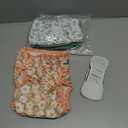 Pet Parents® Washable Dog Diapers (3pack) + Extendrs® of Durable Doggie Diapers, Premium Dog Diapers Female (Small, Daisy)