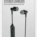Acoustix Wireless Stereo Earbuds/ In-Line Microphone and Remote