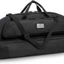 CVLIFE 37" Compound Bow Case, Bow Bag Soft Bow Case Arrow Case, Lightweight Archery Case with Backpack Strap and Arrow Pocket Padding for Hunting Protection (Black)