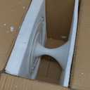 12-Inch Porcelain Round Cake Stand - White Dessert Stand for Wedding, Birthday Party