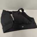 Yvette High Impact Sports Bras for Women Large Bust Zip Front Closure Sports Bra High Support for Running Workout (XX-Large Plus, Black)