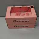 3 - Piece Headband and Clip Set,  Pack of 2, Red