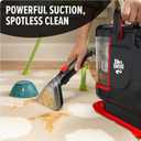 Dirt Devil Portable Spot Cleaner Machine for Carpet and Upholstery, Powerful Suction Spot Cleaning Machine with Versatile Tools, Pair with Dirt Devil Portable Cleaner Solution