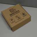 Geeetech PETG Filament 1.75mm Yellow, 1 KG (2.2lbs) Spool 3D Printer Filament, High-Toughness, ±0.02mm Accuracy, Neatly Wound & Moistureproof, Non-Clogging Non-Stringing, Fits Most FDM Printers