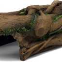 JIHAQUA Aquarium Resin Bark Terrarium Decor, Lizard, Snake or Reptile Hide,Lizard, Spider and Aquarium Fish Hide Cave (Large Bark B)