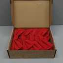 JOYIN 12 Pack Christmas Red Velvet Bows, 13" Long by 9" Wide Decorative Christmas Bows for Wreath Garland Tree Decor, Indoor Outdoor Holiday Decoration (Small)