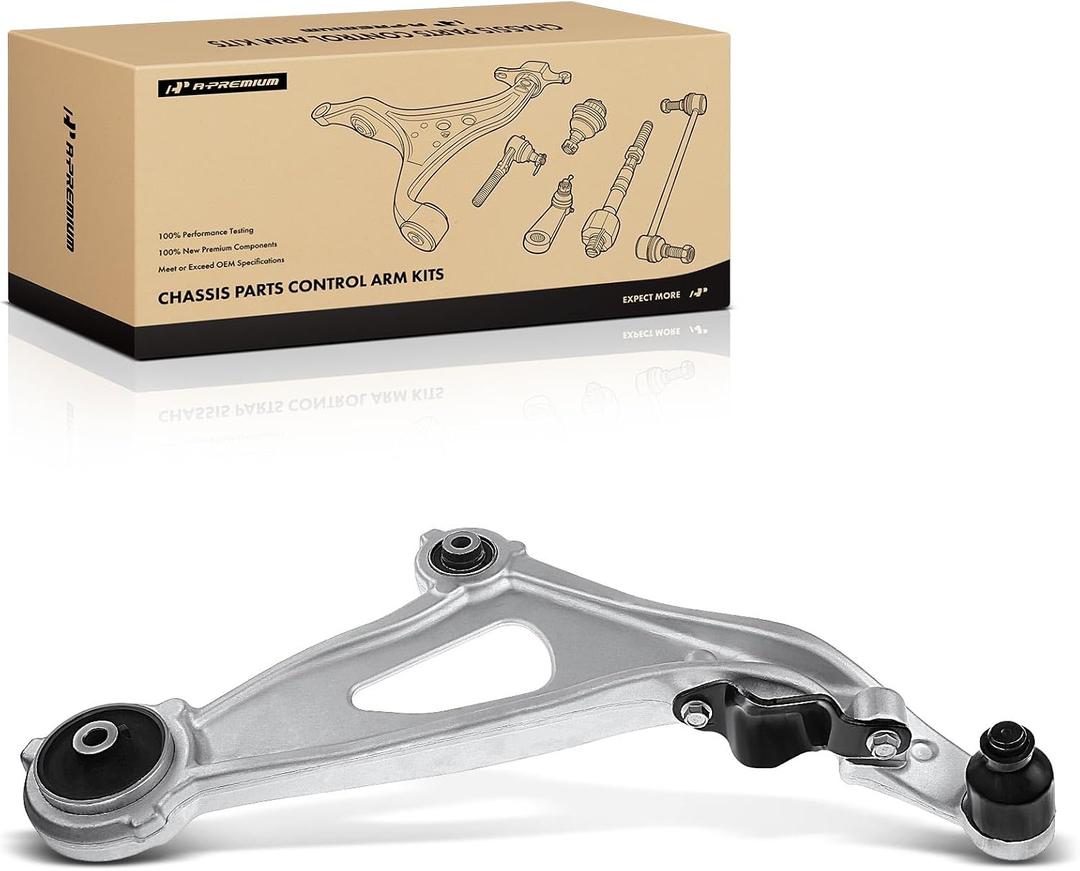 A-Premium Front Right Lower Control Arm, with Ball Joint & Bushing, Compatible with Nissan Pathfinder 2013-2020, Infiniti QX60 2014-2020, JX35 2013