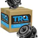 TRQ Front Driver and Passenger Side Wheel Bearing and Hub Assembly Set 2 Piece Compatible with 13-18 Toyota RAV4 06-12 RAV4 V6 3.5L 11-16 Scion tC Manual Transmission 16-20 Toyota Mirai