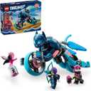 LEGO DREAMZzz Zoeys Cat Motorcycle Bike Toy with 2 Minifigures, Creative Toy for Kids Ages 7 and Up, Rebuild an Animal Figure into a Bike, 71479