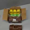 2 Pack Dog Toys for Aggressive Chewers, Interactive Indestructible Dog Toys to Keep Them Busy, Durable Dog Frozen Treat Toy for Large & Medium Dogs, Reduces Anxiety & Extends Playtime, Brown