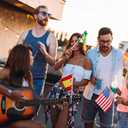 Leitee 100 Pieces Hispanic Heritage Month Slap Bracelets Bulk Latin American Spanish Slap Bracelets Classroom Decorations for Christian Bag Stuffers Gifts Sunday School Supplies